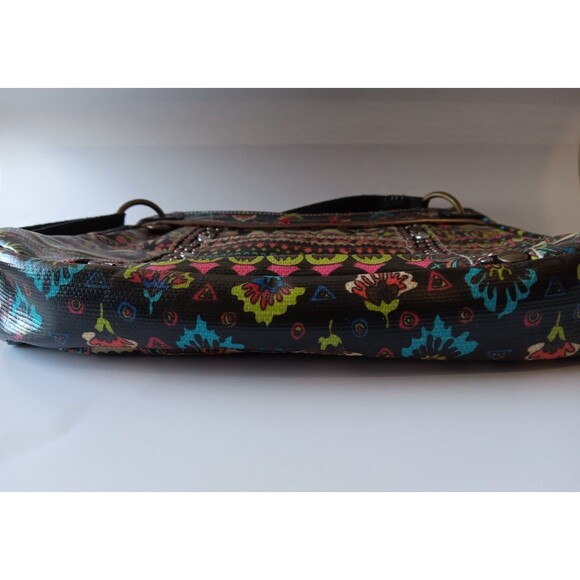 Sakroots Artist Circle One World Boho Multi-Pocket Crossbody Bag EUC - Picture 15 of 16